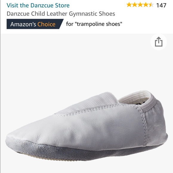 NIB Danzcue Trampoline Acro Gymnastic Shoe - Picture 1 of 5